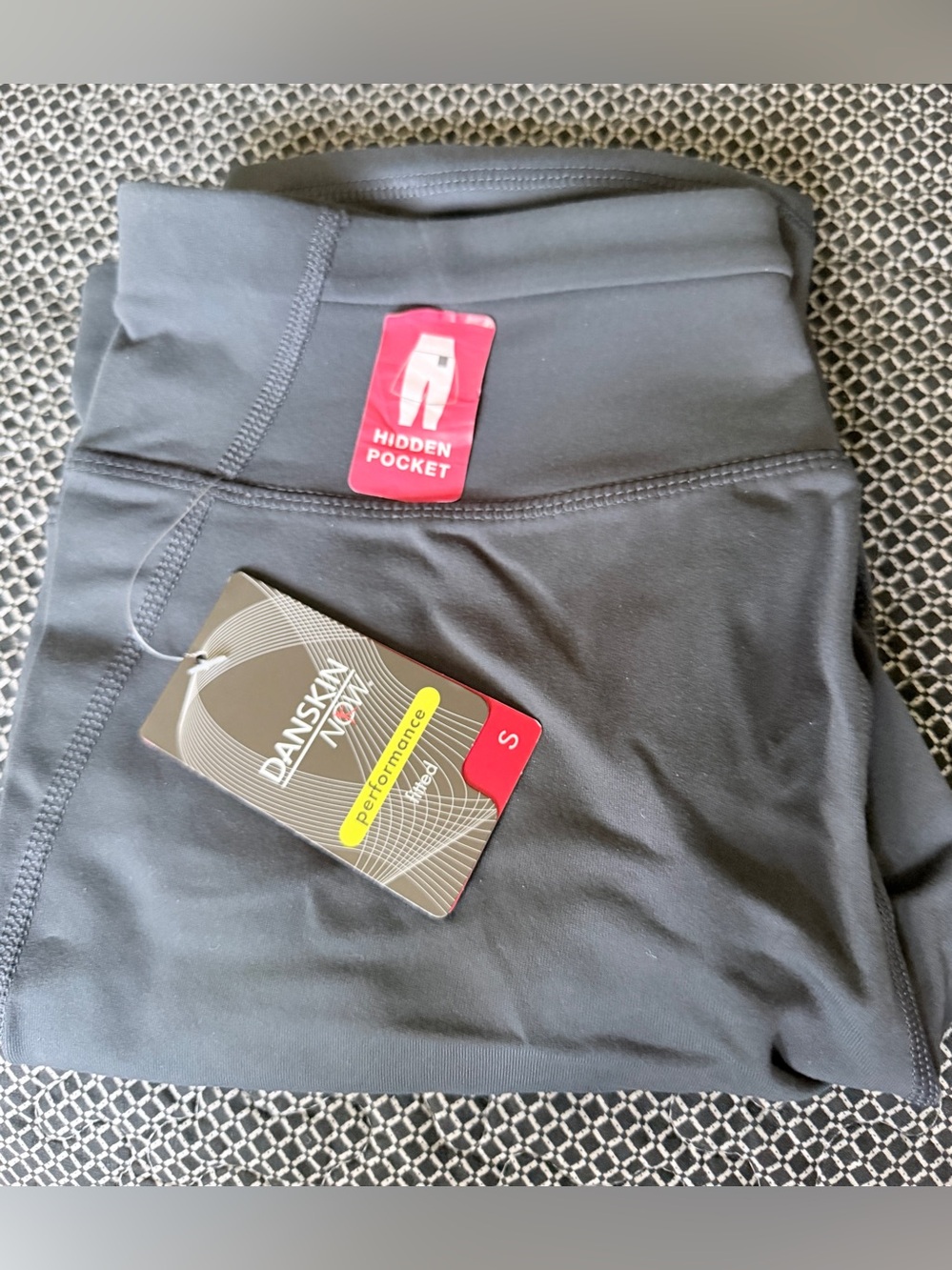 Danskin Now performance fitted High-Rise Shorts